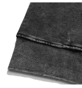 Sweat à capuche de haute qualité Oversize Vintage Heavyweight Blank Fleece Fabric Heat Transfer Printing Men's Hoodie - Product Image 3