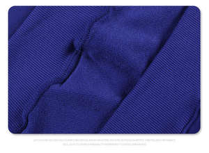 Sweat-shirt à col rond bleu royal unisexe, pull à manches longues, poche avant, coton mélangé confortable, coupe surdimensionnée, solide, automne-hiver - Product Image 5