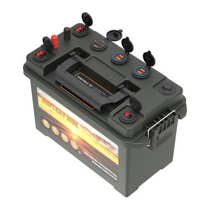 Boîtier <span class=keywords><strong>de</strong></span> batterie en plastique 12V bricolage pour camping en plein air intégrant un instrument électrique <span class=keywords><strong>de</strong></span> stockage d'énergie solaire LiFePO4 - Product Image 3