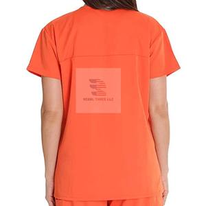 Uniforme Médico de Enfermería Personalizado de Alta Calidad, Unisex, Tejido de Punto, 100% Algodón, Transpirable y Cómodo para Hospitales - Product Image 5