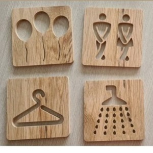 Sous-verres en bois d'acacia rectangulaires faits à la main avec gravure de pattes personnalisée pour la maison, l'hôtel, le restaurant, cadeaux parfaits, tapis et coussinets - Product Image 2