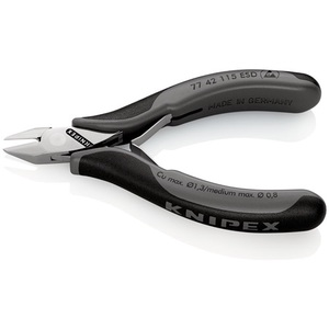 คีมตัดด้านข้างอิเล็กทรอนิกส์ KNIPEX ขนาด 115 มม. รูปทรง 4 ด้าน ไม่มีการขัดเงา - Product Image 4