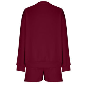 Ensembles d'été pour femmes, tenues 2 pièces pour femmes, sweat-shirt et short, sweat-shirt surdimensionné, shorts, ensemble de survêtement, vêtements BY HI 2026 - Product Image 5