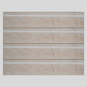 Plinthes en céramique Golden Decor 80x400 mm, aspect marbre clair, pour une mise à niveau intérieure de luxe - Product Image 1