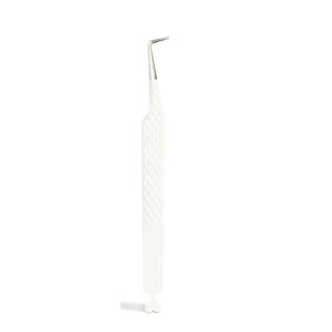 Outils professionnels Pince à cils en acier inoxydable Fabricant professionnel d'acier inoxydable Faux cils Pince à épiler à pointe de fibre - Product Image 1