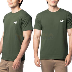 Camiseta de Verano para Hombre, Diseño Más Reciente de 2026, 100% Algodón, Camiseta para Hombre al por Mayor, Camiseta para Hombre con Logotipo Personalizado - Product Image 1