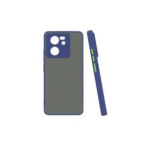 Premium Luxury NXXA Hux Navy Blue Liquid Silicone Case for Xiaomi Mi 13T Protective Back Cover with Electroplate Craft Model <b>XR</b> - Product Image 1