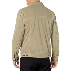 แจ็คเก็ตยีนส์ผู้ชายคุณภาพดีขายดี ดีไซน์แฟชั่นสั่งทำพิเศษ แจ็คเก็ตยีนส์ผ้าฝ้ายสำหรับผู้ชาย แจ็คเก็ตผู้ชายแบบปกติ - Product Image 5