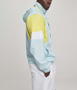 Custom Logo <b>Men's</b> Sports Windbreaker <b>Jacket</b> 100% Nylon Hooded <b>Lightweight</b> Breathable Solid Color for Winter Season - Product Image 3