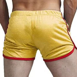 Top qualité maille tissu Fitness Shorts maille Shorts Polyester Gym entraînement poche personnalisé Shorts pour hommes 100% polyester tissu - Product Image 6