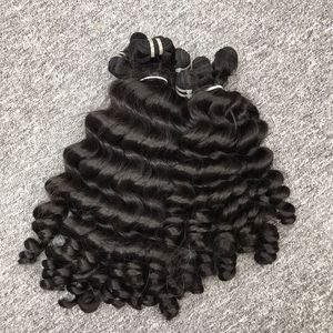 Extensiones de cabello virgen 100% de alta calidad, venta al por mayor, rizado Natural, gran Stock, Color claro, cabello crudo vietnamita, la mejor trama - Product Image 6