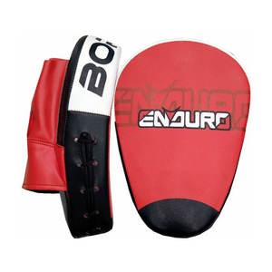 Guantes de entrenamiento de Kickboxing sintético, encaje profesional personalizado de fábrica, Color negro, cuero rojo, Material de peso OEM, origen - Product Image 1