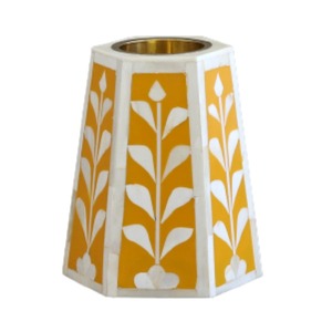 Brûleur Bakhoor élégant fait à la main avec incrustation d'os et design de style marocain pour les amateurs de parfums pour l'exportation en vrac - Product Image 5