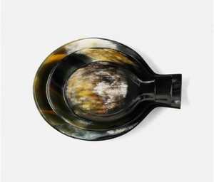 Bol en corne naturelle de buffle Bol de service poli écologique et durable pour la vaisselle par l'artisanat en croissant - Product Image 4