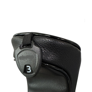 Couvre-chef de pilote de golf souple prêt à voyager Logo brodé personnalisé Couverture de club en bois imperméable avec fermeture à glissière - Product Image 5