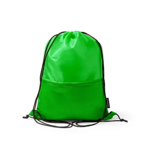 Zaini sportivi con coulisse Tizzle in RPET: Borsa promozionale sostenibile per gadget - Product Image 5