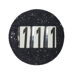 Custom Black Glitter <b>Dog</b> <b>Collar</b> Four Digits Comfortable Waterproof Rexine/Patent Material Custom Size All Seasons A+ Certified - Product Image 1