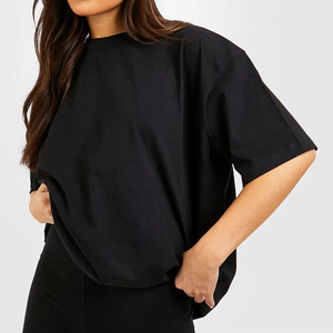 Nouveau design de t-shirt pour femmes t-shirt de jogging décontracté à manches courtes et à col rond respirant de bonne qualité pour femmes - Product Image 6