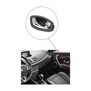 Manija de Puerta Interior Cromada Derecha Kaya Plastik KR-550 para Clio Fluence OE 826720001R Turquía - Product Image 3
