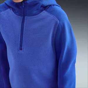 Suéter ecológico unisex con cremallera 1/4 sostenible y elegante con logotipo personalizado de tela reciclada, proveedor de fábrica de ropa deportiva OEM. - Product Image 5