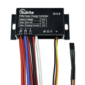 Supwm PWM düz 3212 3.2V 20W <span class=keywords><strong>12A</strong></span> güneş sensörü ile sokak ışık güneş enerjisi için şarj regülatörü - Product Image 1