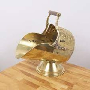 Seau à charbon en métal de qualité supérieure avec poignée robuste pour transporter du charbon chaud ou froid, idéal pour les barbecues et les foyers - Product Image 4