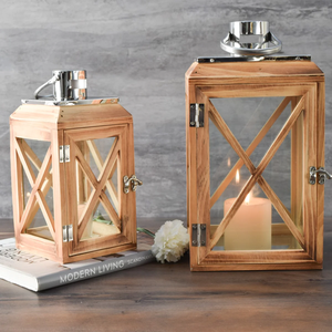 MDF Square & Rectangle Wooden <b>Lantern</b> For Pillar Candles used For Home And Hotel Decoration at <b>Christmas</b> & Other Festive Season - Product Image 6
