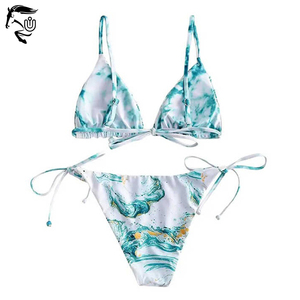 Conjunto de bikini de verano para Mujer | Traje de baño de 2 piezas sublimado de secado rápido transpirable a precio barato al por mayor - Product Image 4