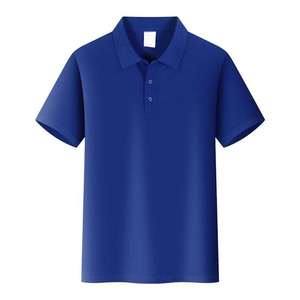 Camisetas Polo de Color Sólido de Alta Calidad al por Mayor, Impresión de Logotipo Personalizada, Camiseta Polo de Algodón de Secado Rápido para Hombre - Product Image 2