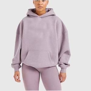 Sudadera con capucha de gran tamaño para mujer, sudadera holgada de manga larga con bolsillo de hip-hop, ropa de invierno para mujer, sudaderas con capucha - Product Image 3