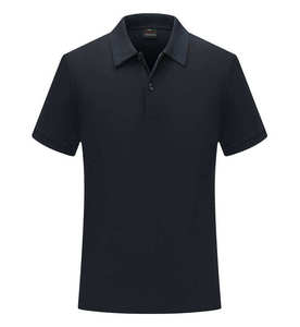 Venta al por mayor directa 100% poliéster hombres para Polo camiseta 260g algodón solapa manga corta alta calidad antiarrugas personalizado - Product Image 6