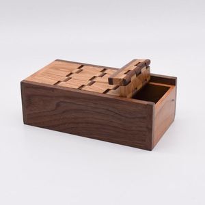 MODERN DESGIN <b>WOODEN</b> Multi-purpose Gift <b>Box</b> Bamboo Jewellery <b>Box</b> Cosmetic <b>Box</b> for Christmas Decoration - Product Image 2