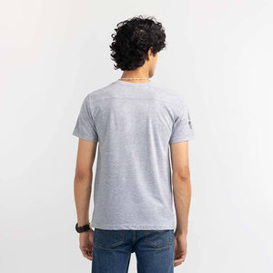 Camiseta de verano para hombre con cuello redondo 2023 Diseño de bolsillo con cremallera de algodón 100% Mejor precio con servicio OEM ODM MOQ bajo - Product Image 6