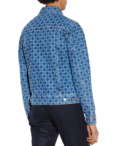 เสื้อแจ็กเก็ตกางเกงยีนส์สำหรับผู้ชายใหม่แนวสตรีทเสื้อแจ็กเก็ตผ้าเดนิมลำลองผ้าคอตตอนสีพื้น - Product Image 2