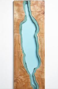 Nouveau concepteur de résine avec bois cuisine la plus chaude planche à découper moderne bois et résine dernière planche à fromage multifonctionnelle - Product Image 3