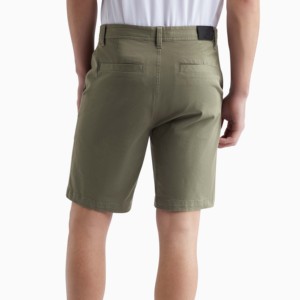 Shorts de jogging décontractés pour hommes, séchage rapide, légers, 100 % coton, couleur unie, poches plates sur le devant, écologiques, personnalisables - Product Image 2