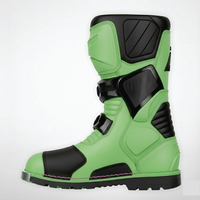 Bottes de pompier en caoutchouc résistantes aux hautes températures et aux flammes, protection de sécurité