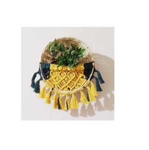 Panier en macramé fait à la main en coton sur le dernier thème conçu dans un décor artistique pour les dépanneurs disponible dans des tailles personnalisées - Product Image 5