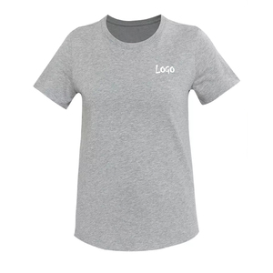 T-shirt pour femme au look quotidien contemporain, conçu pour une mobilité flexible avec une forme équilibrée et un aspect visuel frais - Product Image 1