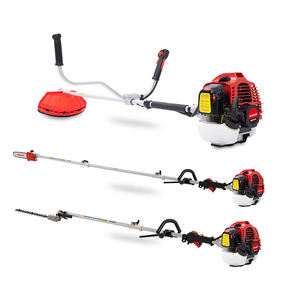 Outil de jardin multifonctionnel : Débroussailleuse thermique, sécateur à perche, taille-haie, coupe-herbe – Combo pour l'aménagement paysager et l'entretien des arbres - Product Image 4