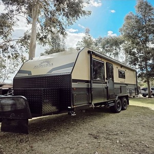 Caravane de camping haut de gamme pour l'extérieur, suspension indépendante, légère, en acier inoxydable, conforme aux normes australiennes, sensation de luxe - Product Image 4