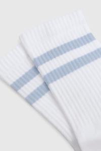 Top Trending Article Men's Sports <b>Socks</b> <b>Wool</b>/Acrylic Custom Embroidery Logo Contrast Stripes Winter Casual Warm Anti-Bacterial - Product Image 2