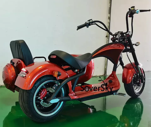 Descuentos en el Scooter Eléctrico City Coco SoverSky de 3000w/60v con Sidecar - Product Image 6