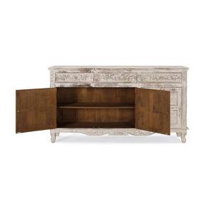 Nueva artesanía tradicional moderna artística hecha a mano mango indio madera belleza Natural durabilidad renombrado aparador - Product Image 2