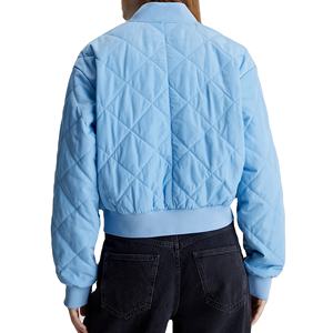 2025 nouveau blouson bombardier en satin imprimé par sublimation à la mode à la mode conception personnalisée blousons bombardiers pour femmes vêtements de rue - Product Image 2