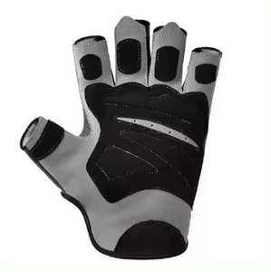 Guantes de fitness para gimnasio con logotipo personalizado de alta calidad al por mayor por buen fabricante, nuevo estilo, el mejor Material, cuero de baja tasa - Product Image 2