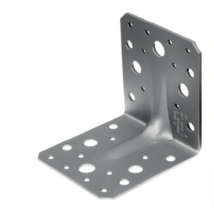 Heavy-Duty 90 X 90 X 65 mm Angle Bracket with 4/18 Holes 2.5 mm Thickness GAH Series for Utility <b>Racks</b> Pack of 50 - Product Image 3