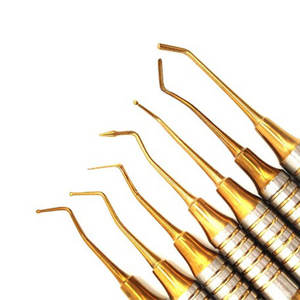 7 piezas Dental de alta calidad herramienta de llenado compuesto espátula titanio relleno dentista instrumento - Product Image 5