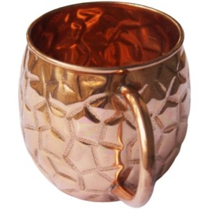 Luxury Handmade the QUALITY COLLECTION Round Copper Mug Unique Design Hot Selling Beer & Coffee Mug & Kitchen Decorative - Product Image 1