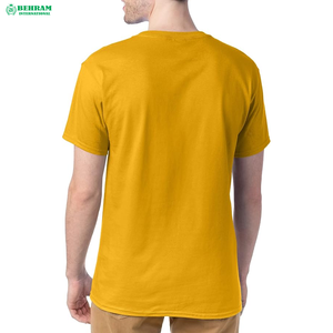 เสื้อยืดคอกลมแขนสั้นทรงปกติสำหรับผู้ชาย ผลิตจากผ้าโพลีเอสเตอร์/คอตตอน น้ำหนักเบา คุณภาพสูง ระบายอากาศได้ดี เป็นมิตรต่อสิ่งแวดล้อม แห้งเร็ว - Product Image 2